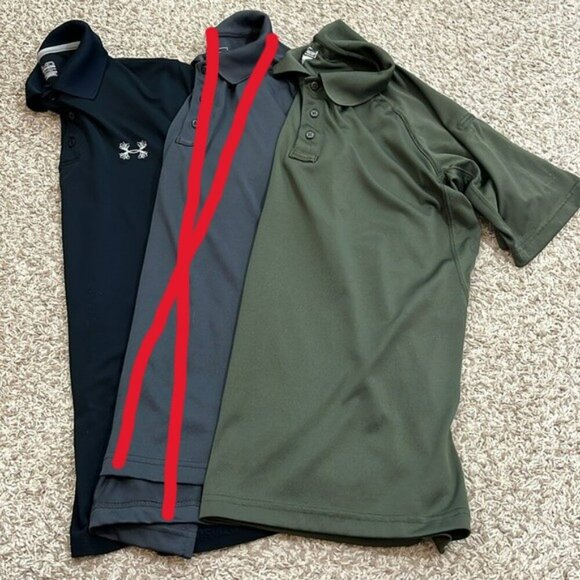 5.11 Tactical Other - Polo Performance Shirt 2 Item Bundle - 5.11 Tactical & Under Armour - Size M